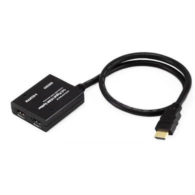 CABLE "Y" HDMI  1 MACHO A DOS HEMBRAS