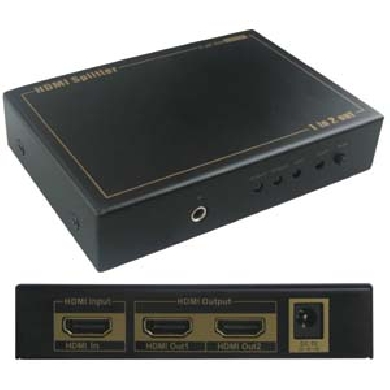 VIDEO SPLITTER HDMI 2 DISPOSITIVOS A 1 PC