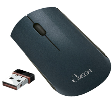 MOUSE INALÁMBRICO OMEGA SLIM 2.4 MARINE