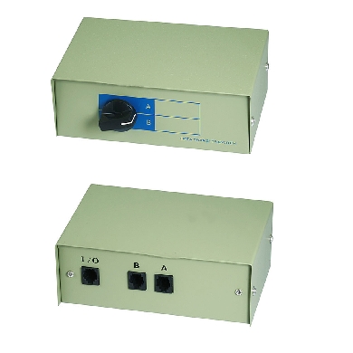 MULTIPLEXOR MANUAL RJ11 HEMBRA 2-1