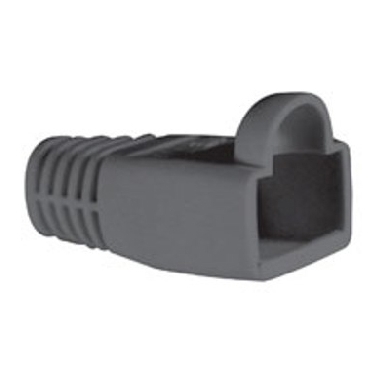 PLUG PROTECTOR BOTA RJ45 COLOR GRIS PAQUETE CON 100