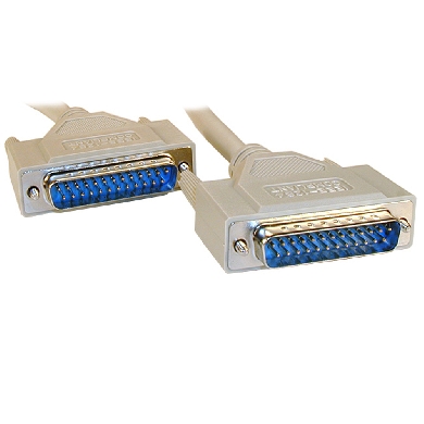 CABLE SERIAL DB25 M-M 1.8 METROS