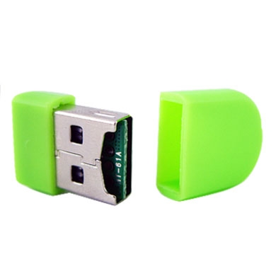 LECTOR V 2.0 MICRO SD VERDE