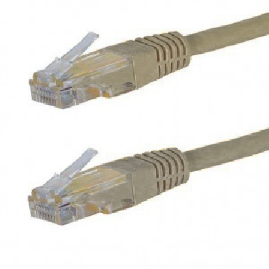 CABLE PATCH CAT6 .90 CMS.  C/BOTA GRIS