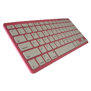 TECLADO BLUETOOTH MINI ROSA