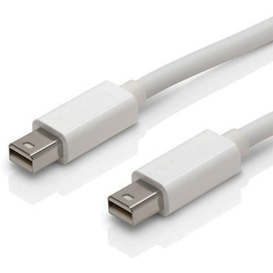 CABLE DISPLAY PORT MINI MACHO-MACHO 1.80 MTS. BLANCO