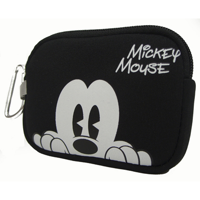 FUNDA CÁMARA DIGITAL MICKEY NEGRO SLIM HAPPY FACE