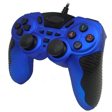 CONTROL PARA JUEGOS JOY PAD AZUL