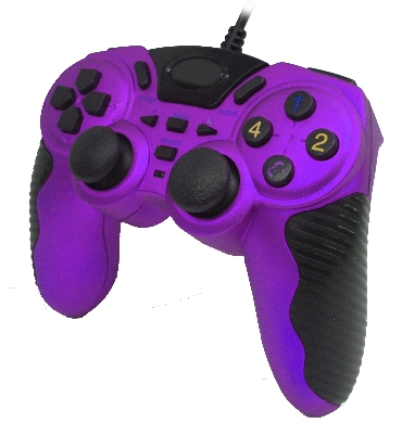 CONTROL PARA JUEGOS JOY PAD MORADO