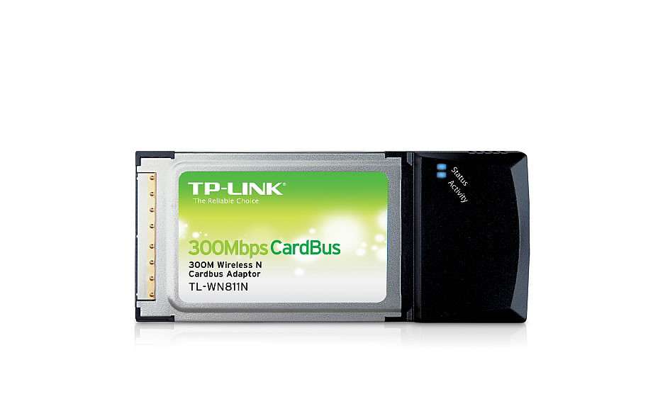 TP-LINK TL-WN811N 300Mbps Wireless N Cardbus Adapter