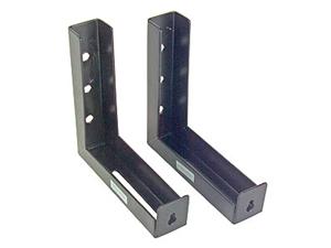 EliteSCREENS ZVMAXLB6-B 6" x 2 Wall/ceiling Hanging Bracket X Type - Black