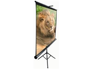 EliteSCREENS T136UWS1 136" (1:1) Portable Tripod Pull-Up Screen