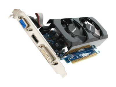 GIGABYTE GV-N430OC-1GL GeForce GT 430 (Fermi) 1GB 128-bit DDR3 PCI Express 2.0 x16 HDCP Ready Low Profile Ready Video Card