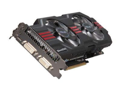 ASUS ENGTX560 DCII OC/2DI/1GD5 GeForce GTX 560 (Fermi) 1GB 256-bit GDDR5 PCI Express 2.0 x16 HDCP Ready SLI Support Video Card