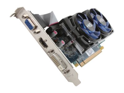 HIS H667FN1G Radeon HD 6670 1GB 128-bit GDDR5 PCI Express 2.1 x16 HDCP Ready Low Profile Ready Video Card