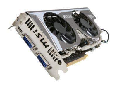 MSI N560GTX Twin Frozr II/OC GeForce GTX 560 (Fermi) 1GB 256-bit GDDR5 PCI Express 2.0 x16 HDCP Ready SLI Support Video Card