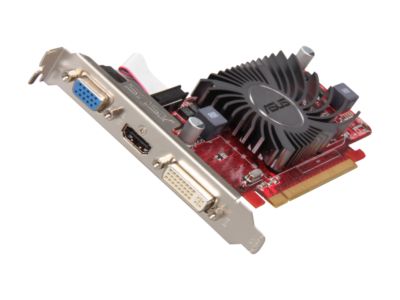 ASUS EAH6450 Silent/DI/1GD3(LP) Radeon HD 6450 1GB 64-bit DDR3 PCI Express 2.1 x16 HDCP Ready Low Profile Ready Video Card