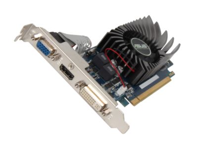 ASUS ENGT430/DI/1GD3/MG(LP) GeForce GT 430 (Fermi) 1GB 64-bit DDR3 PCI Express 2.0 x16 HDCP Ready Low Profile Ready Video Card