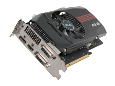 ASUS HD7770-DCT-1GD5 Radeon HD 7770 GHz Edition 1GB 128-bit GDDR5 PCI Express 3.0 x16 HDCP Ready CrossFireX Support Video Card