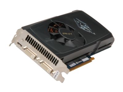 PNY VCGGTX560TXPB-OC-S GeForce GTX 560 Ti (Fermi) 1GB 256-bit GDDR5 PCI Express 2.0 x16 HDCP Ready SLI Support Video Card