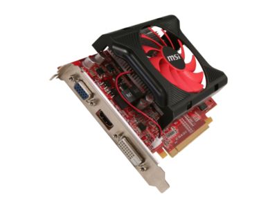 MSI R6670-MD2GD3 Radeon HD 6670 2GB 128-bit DDR3 PCI Express 2.1 x16 HDCP Ready Video Card