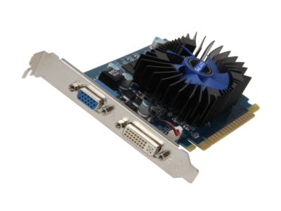 Galaxy 44GPF4DC3FFZ GeForce GT 440 (Fermi) 2GB 64-bit DDR3 PCI Express 2.0 x16 HDCP Ready Video Card