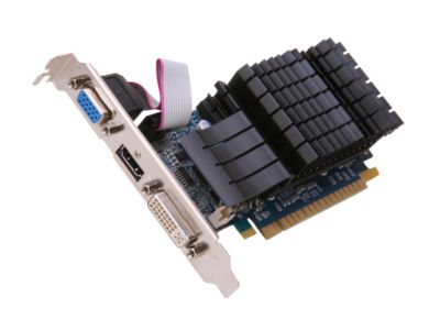 Galaxy 52GGS4HX9DTX GeForce GT 520 (Fermi) Silent Edition 1GB 64-bit DDR3 PCI Express 2.0 x16 HDCP Ready Video Card