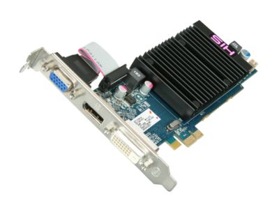 HIS H645H2GD1 Radeon HD 6450 2GB 64-bit DDR3 PCI Express x1 HDCP Ready Low Profile Video Card