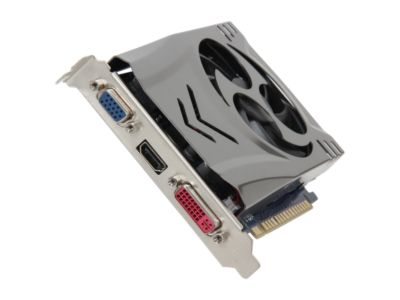 ECS NGT440-1GQR-F2 GeForce GT 440 (Fermi) 1GB 128-bit DDR3 PCI Express 2.0 x16 HDCP Ready Video Card