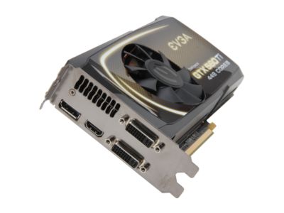 EVGA 012-P3-2066-RX GeForce GTX 560 Ti - 448 Cores (Fermi) 1280MB 320-bit GDDR5 PCI Express 2.0 x16 HDCP Ready SLI Support Video Card