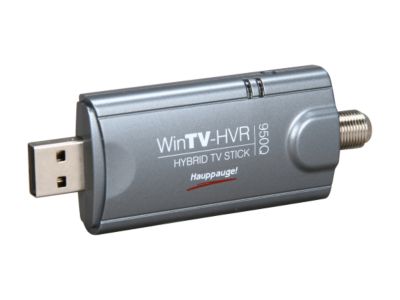 Hauppauge WinTV-HVR-950Q USB TV Tuner Stick/Hybrid Video Recorder with Remote Control