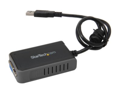 StarTech USB to VGA Multi Monitor External Video Adapter USB2VGAE2 USB to VGA Interface
