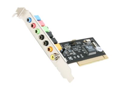 StarTech PCISOUND7 7.1 Channels PCI Digital Surround Sound Adapter Card - 24 bit