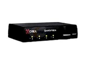 Avocent 10045 4PORT PS2 SER CYBEX SWITCHVIEW KVM FOR PC W/O CABLES