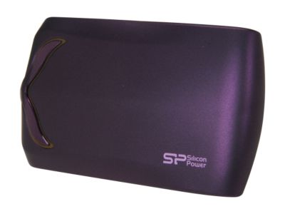 Silicon Power Stream S20 1TB USB 3.0 Purple Portable Hard Drive SP010TBPHDS20S3U