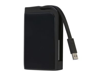 BUFFALO MiniStation Extreme 1TB USB 3.0 Black External Hard Drive HD-PZ1.0U3B