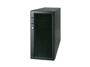 Intel SC5600BRPNA Black Pedestal 9-Bay Server Case with 3 Fans 2 x 750W 3 External 5.25\" Drive Bays
