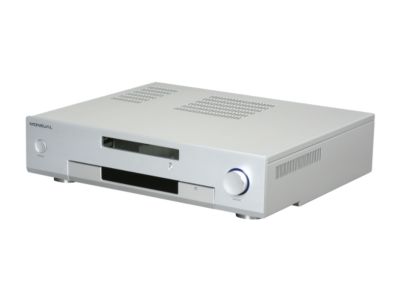 Moneual Silver Aluminum MonCaso 320S Micro ATX Media Center / HTPC Case