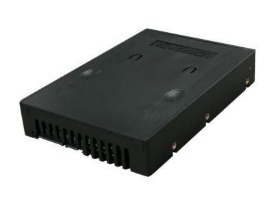ICY DOCK MB882SP-1S-1B 2.5\" to 3.5\" SATA 6Gb SSD & Hard Drive Converter / Adapter / Bracket -Black