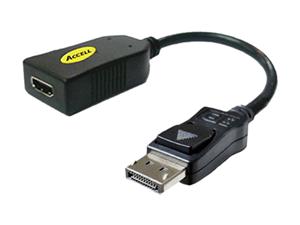 Accell B086B-001B DisplayPort to HDMI Adapter Cable