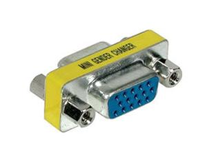 Cables To Go 18962 HD15 VGA F/F Mini Gender Changer (Coupler)
