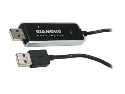 Diamond FXR100 USB PC to PC file transfer device