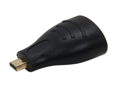 SYBA SY-ADA31031 HDMI Female (Type A) to Micro HDMI Male (Type D) Adapter, Gold Plated