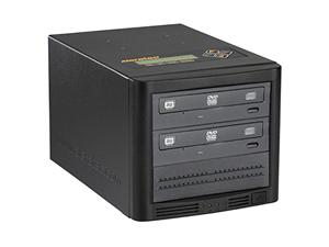 Aleratec 1 to 2 20X DVD+R 8X DVD+R DL 20X DVD-R 12X DVD-RAM 40X CD-R 32X CD-RW CD/DVD Duplicator LightScribe Support Model 260167