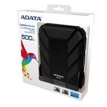 ADATA DashDrive Durable Series HD710 500GB USB 3.0 Black Water & Shock Proof Portable Hard Drive AHD710-500GU3-CBK