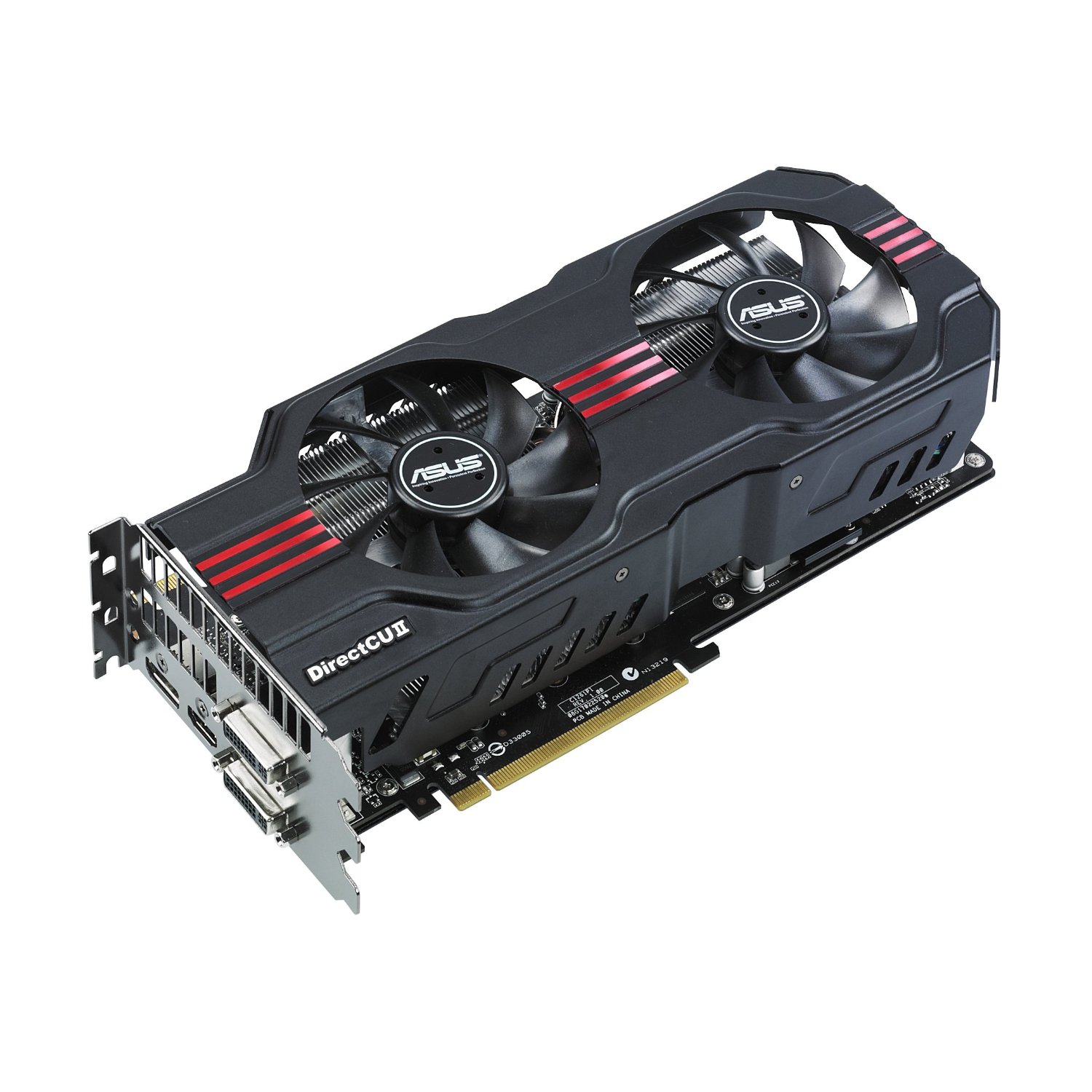 ASUS GTX580 DCII with 782MHz Factory Overclocked and Dual Fan DirectCU Fansink Video Card ENGTX580 DCII/2DIS/1536MD5