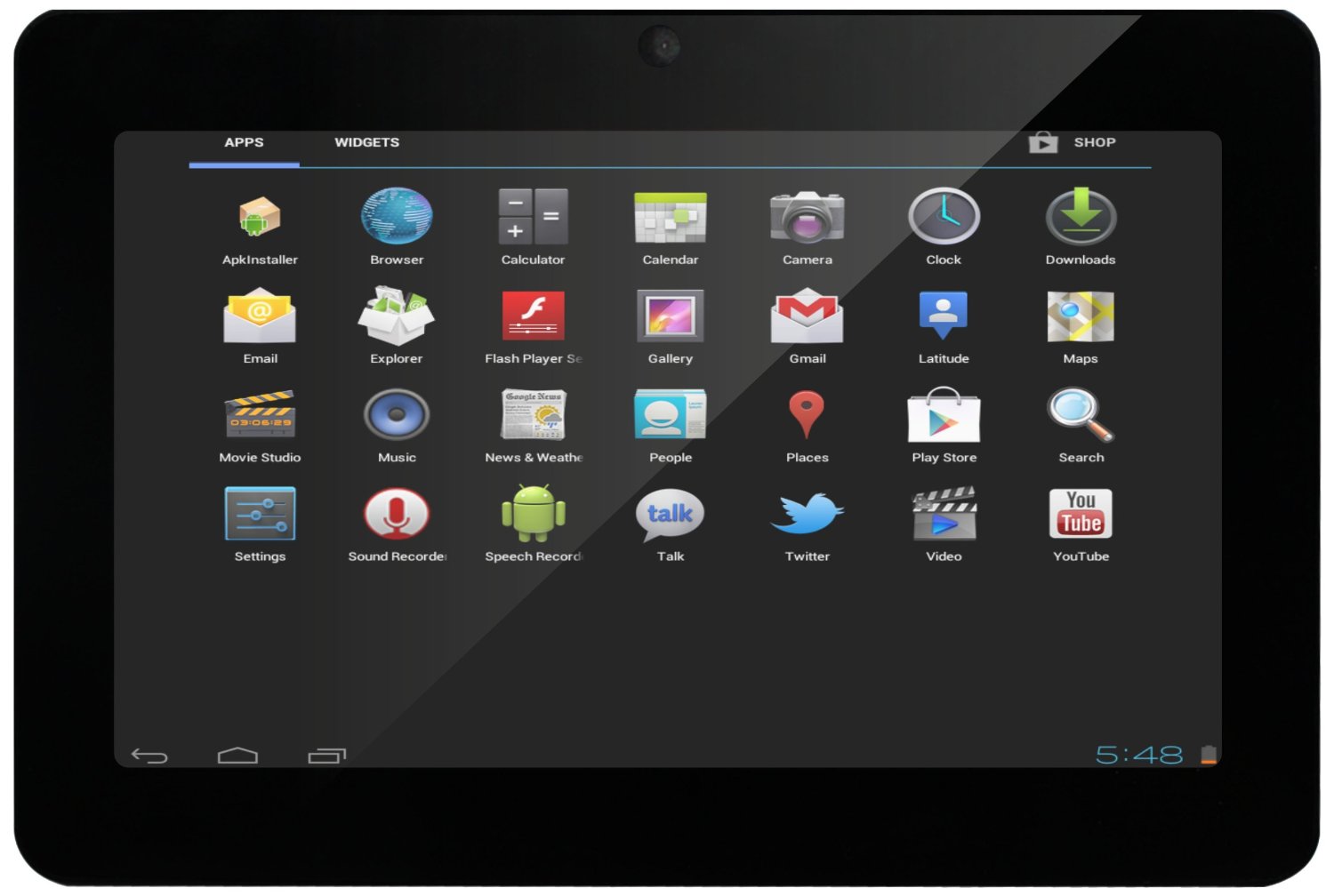 iView-754TPC - Tablet con pantalla táctil Capacitiva de 7"