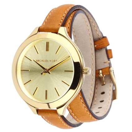 Michael Kors Women's MK2256 Runway Brown Watch