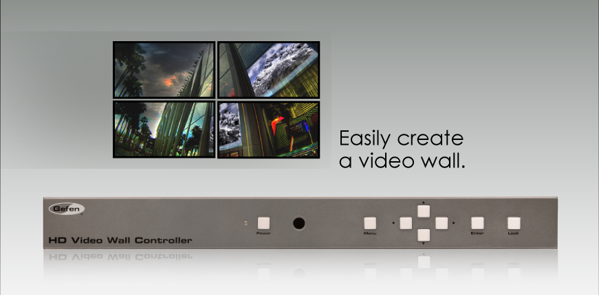2X2 Video Wall Controller