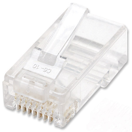 INTELLINET PLUG RJ45 CAT 6 UTP MULTIFILAR 100 PZAS